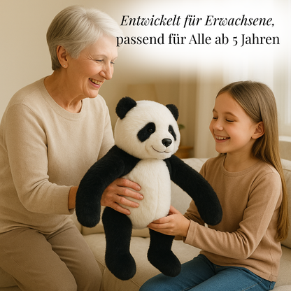 Pauli der Panda Gewichtetes Kuscheltier