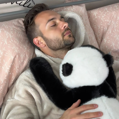 Pauli der Panda Gewichtetes Kuscheltier